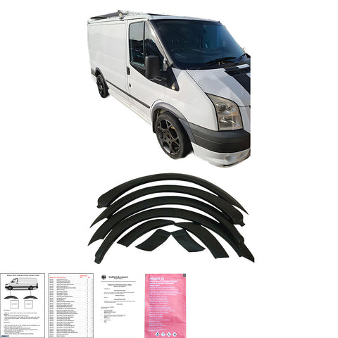 Wheel Arch Trims compatible with FORD Transit MK7 2007-2013 with ABE TÜV