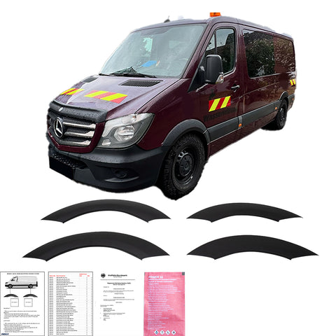 Wheel Arch Trims MERCEDES Sprinter W906 Facelift 2014-2018 with ABE TÜV