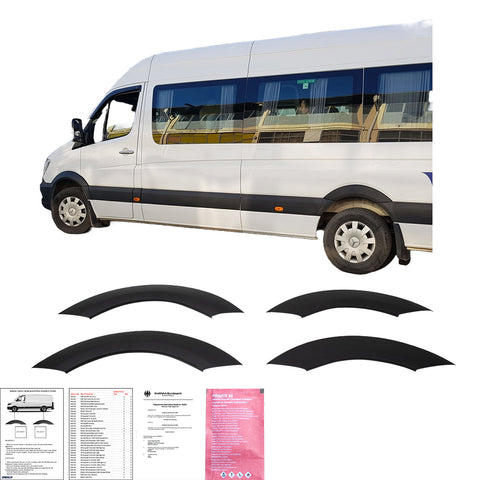 Wheel Arch Trims MERCEDES Sprinter W906 Facelift 2014-2018 with ABE TÜV