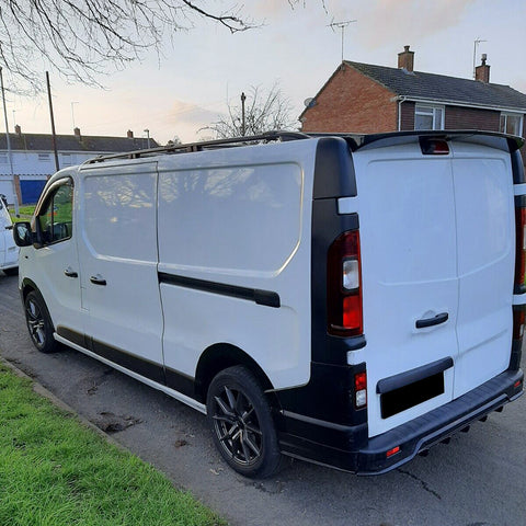 Wheel Arch Trims compatible with RENAULT Trafic X82 2014-2018 LWB v2 with ABE TÜV