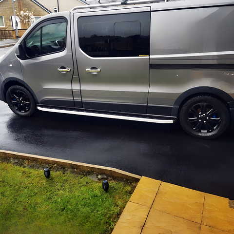 Radlaufleisten kompatibel mit RENAULT Trafic X82 2014-2018 mit ABE TÜV