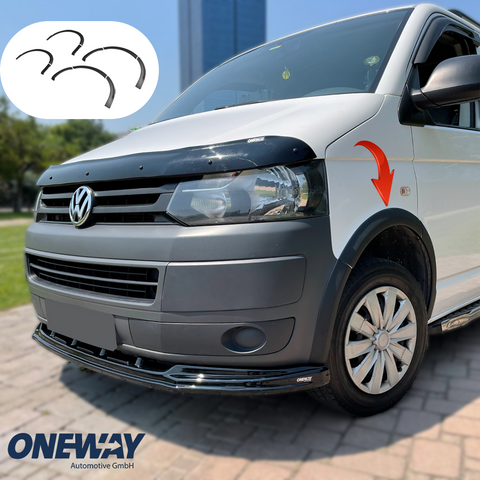 Radlaufleisten VW Transporter T5/T5.1 2003-2015 mit ABE TÜV