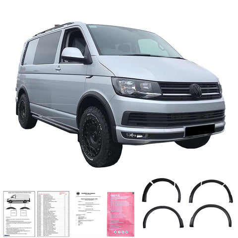 Wheel Arch Trims VW Transporter T6 2015-2019 with ABE TÜV