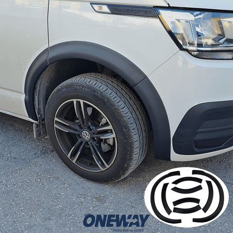 VW Volkswagen Transporter T6.1 2019-2022 Wheel Arch Trims - ONEWAY Automotive GmbH