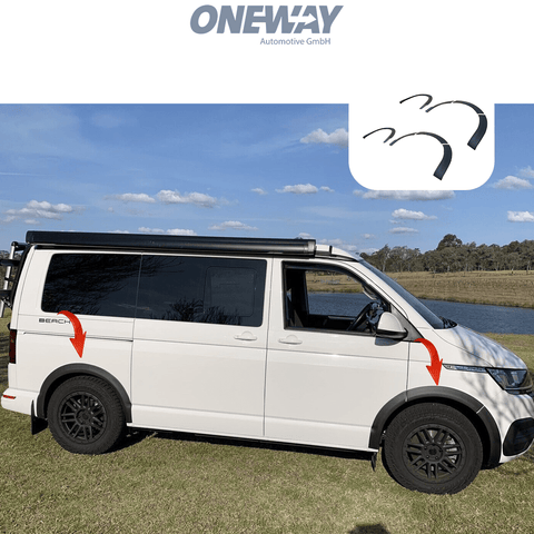 VW Volkswagen Transporter T6.1 2019-2022 Wheel Arch Trims - ONEWAY Automotive GmbH