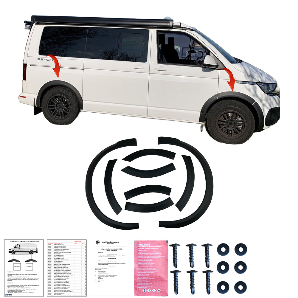 Wheel Arch Trims VW VOLKSWAGEN Transporter
