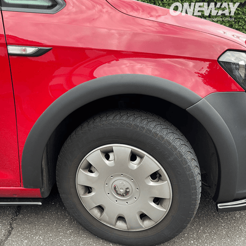 VW VOLKSWAGEN Caddy MK4 2015-2021 Wheel Arch Trims with ABE TÜV