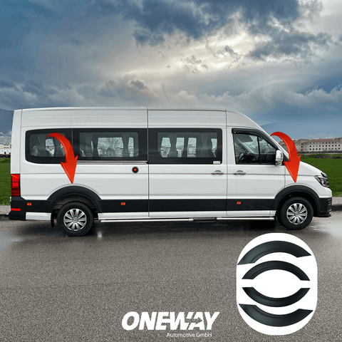 VW Volkswagen Crafter MK2 2017+ Wheel Arch Trims - ONEWAY Automotive GmbH