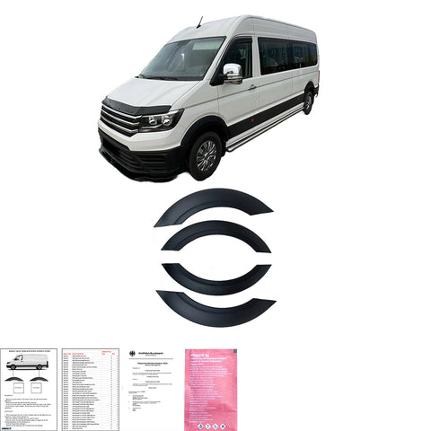 Radlaufblenden kompatibel mit VW Crafter MK2 2017+ mit ABE TÜV