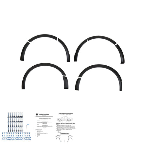 Wheel Arch Trims VW Transporter T5 - T5.1 2003-2015 (SWB / Right Door) with ABE TÜV