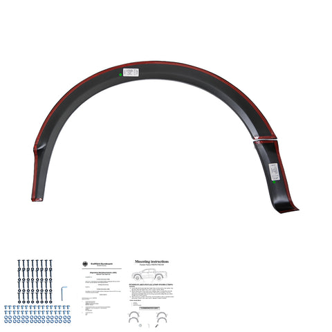 Wheel Arch Trims VW Transporter T5 - T5.1 2003-2015 (SWB / Right Door) with ABE TÜV