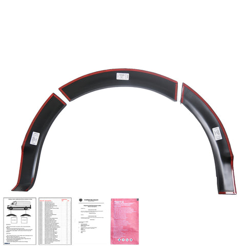 Wheel Arch Trims VW Transporter T6 2015-2019 (Short Wheel Base / Right Door) with ABE TÜV