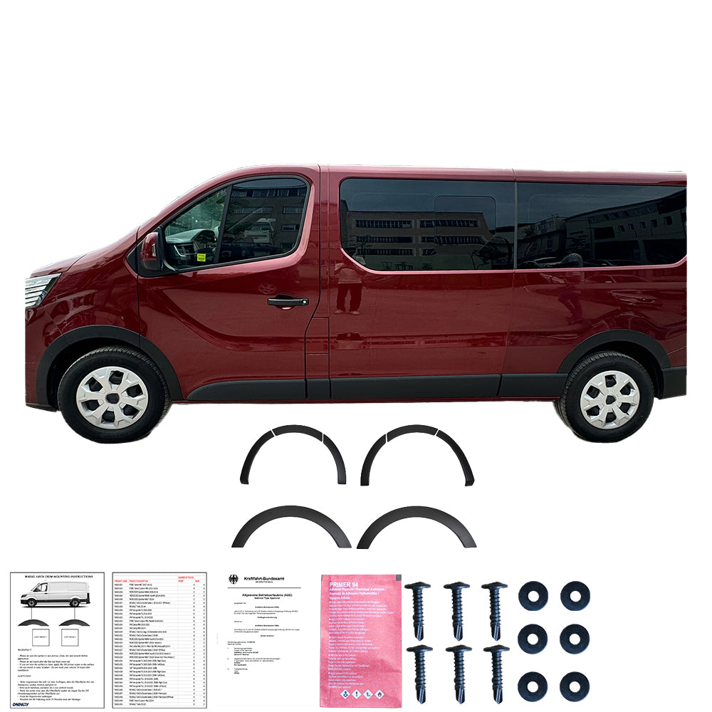 Wheel Arch Trims RENAULT Trafic