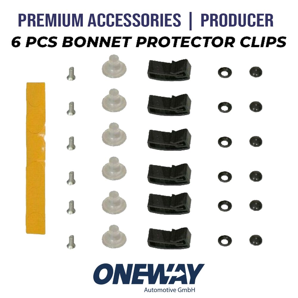 Clips for Bonnet Protector (6Pcs) - ONEWAY Automotive GmbH