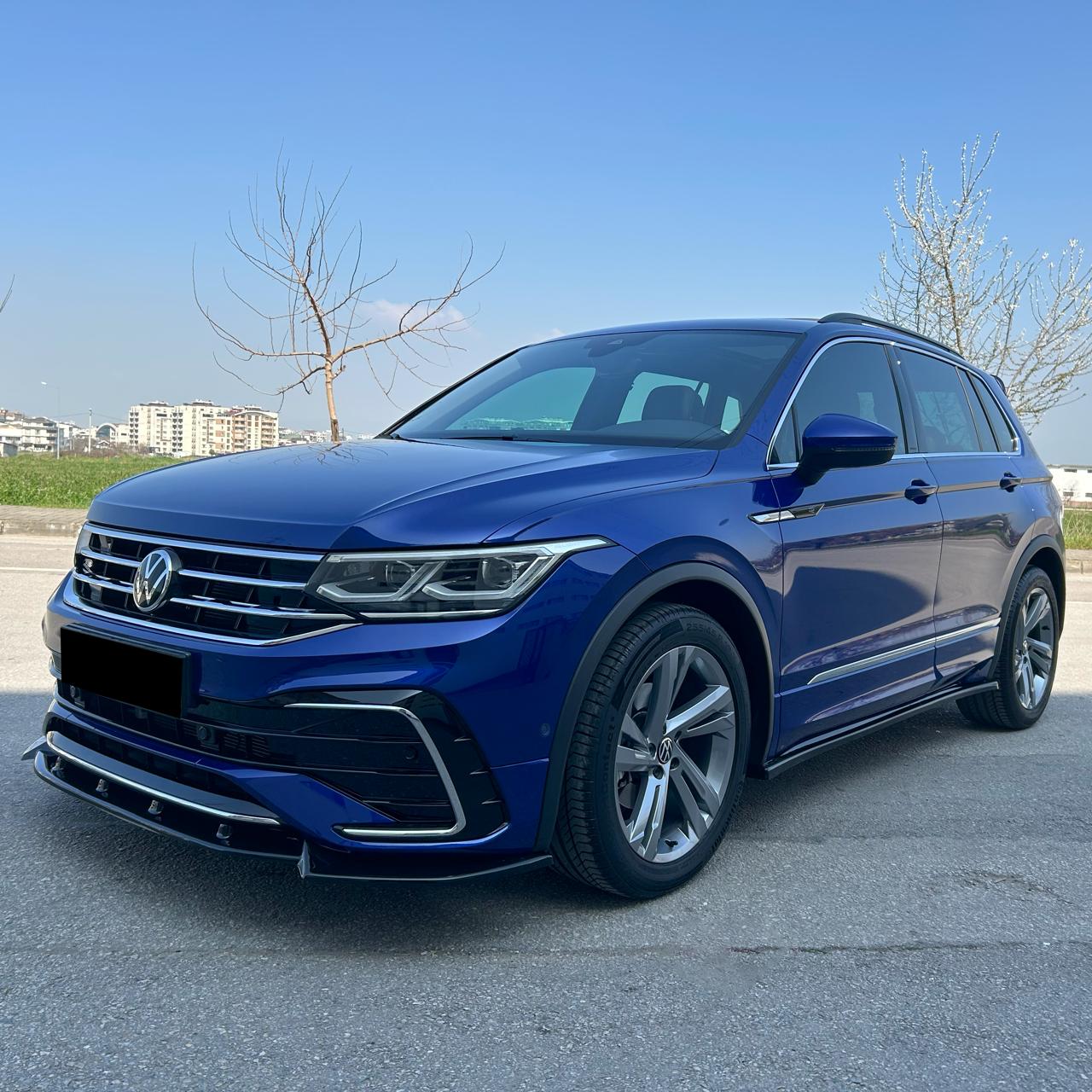 VW Volkswagen Tiguan MK 2 R Facelift 2020+ Side Skirts (2 Pcs) - ONEWAY Automotive GmbH