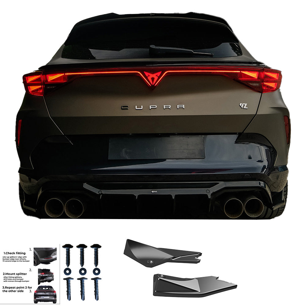 Rear Side Splitters CUPRA Formentor