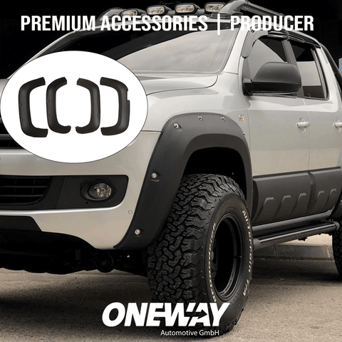 VW Volkswagen Amarok MK1 Facelift 2016-2021 Adblue Fender Flares - ONEWAY Automotive GmbH