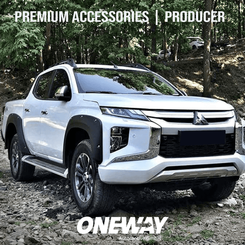 MITSUBISHI L200 Triton Series 6 2019+ Ad Blue Fender Flares - ONEWAY Automotive GmbH