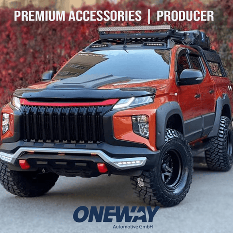 MITSUBISHI L200 Triton Series 6 2019+ Ad Blue Fender Flares - ONEWAY Automotive GmbH