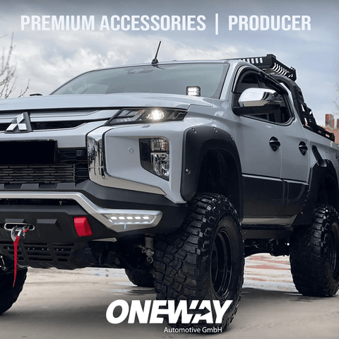 MITSUBISHI L200 Triton Series 6 2019+ Ad Blue Fender Flares - ONEWAY Automotive GmbH