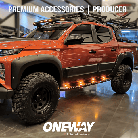 MITSUBISHI L200 Triton Series 6 2019+ Ad Blue Fender Flares - ONEWAY Automotive GmbH