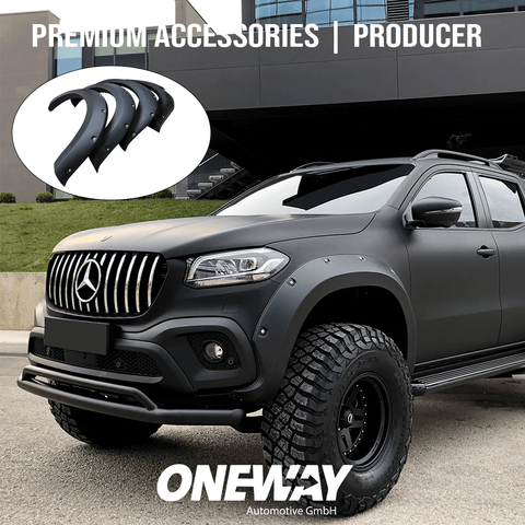 Mercedes X Class W470 2017+ Fender Flares - ONEWAY Automotive GmbH