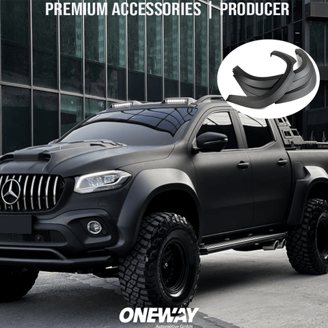 MERCEDES X Class W470 2017+ Jumbo Fender Flares - ONEWAY Automotive GmbH