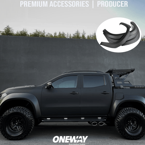 MERCEDES X Class W470 2017+ Jumbo Fender Flares - ONEWAY Automotive GmbH