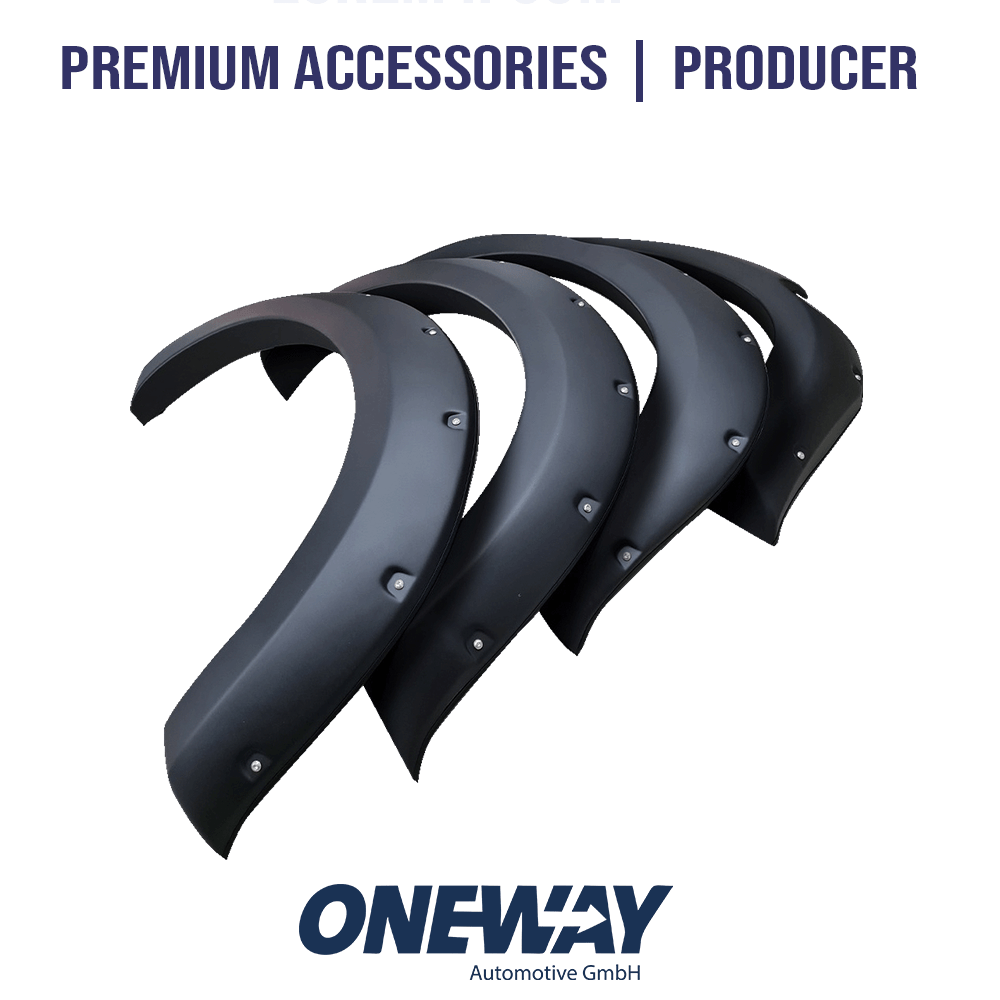 ISUZU D-Max Series 2 2012-2019 Fender Flares - ONEWAY Automotive GmbH