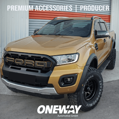 FORD Ranger T8 2019-2022 Park Assist Taped Slim Fender Flares - ONEWAY Automotive GmbH