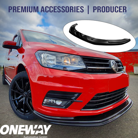 VW VOLKSWAGEN Caddy MK4 2015-2021 Front Splitter - ONEWAY Automotive GmbH