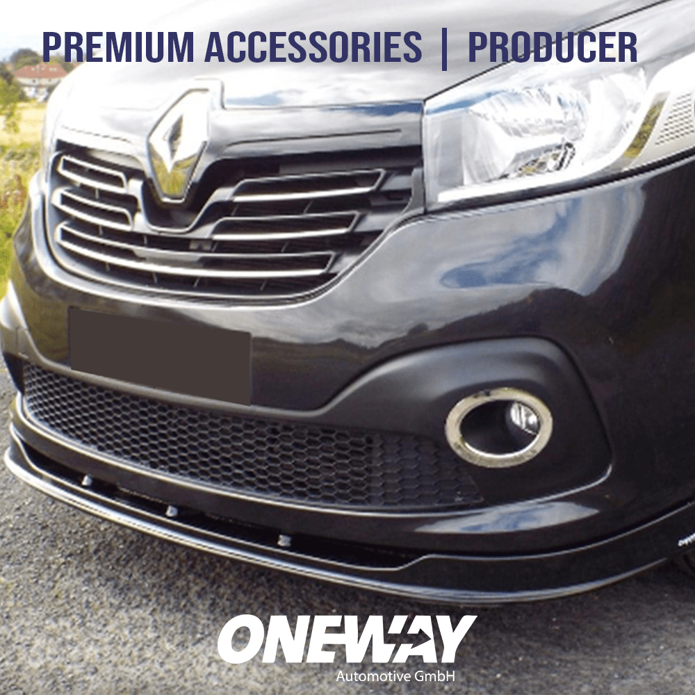 RENAULT Trafic X82 2014-2018 / OPEL (VAUXHALL) Vivaro X82 2014-2018 / Nissan NV300 2016-2021 Front Splitter - ONEWAY Automotive GmbH