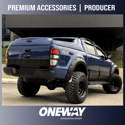 FORD Ranger T6-T7-T8 2012-2022 Half Tailgate Cover - ONEWAY Automotive GmbH