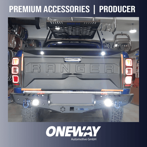 FORD Ranger T6-T7-T8 Full Tailgate Cover (w/ Ranger Marking) - ONEWAY Automotive GmbH