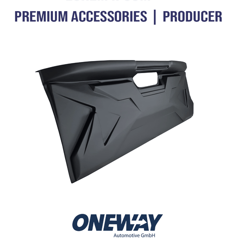 MITSUBISHI L200 Triton Series 4 2010-2014 Full Tailgate Cover - ONEWAY Automotive GmbH