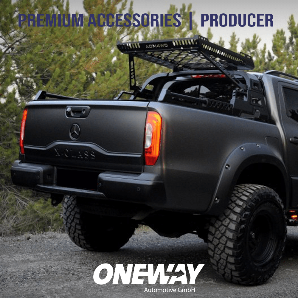 MERCEDES X Class W470 2017+ Half Tailgate Cover - ONEWAY Automotive GmbH