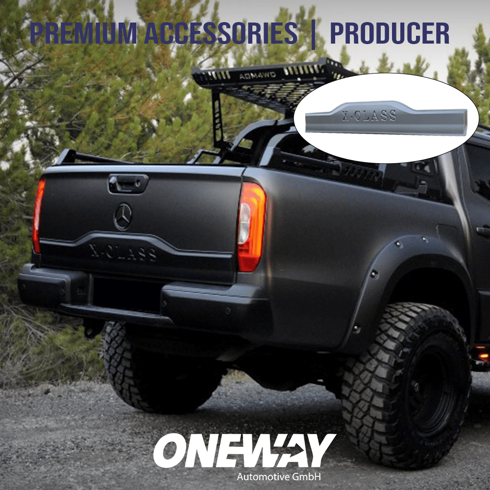 MERCEDES X Class W470 2017+ Half Tailgate Cover - ONEWAY Automotive GmbH