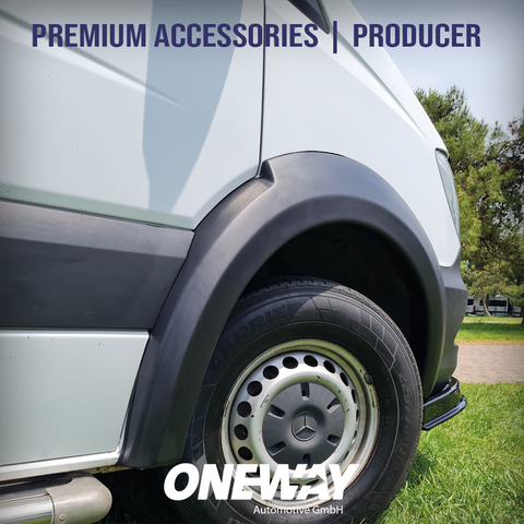 MERCEDES Sprinter W906 Facelift 2014-2018 Jumbo Wheel Arch Trims - ONEWAY Automotive GmbH