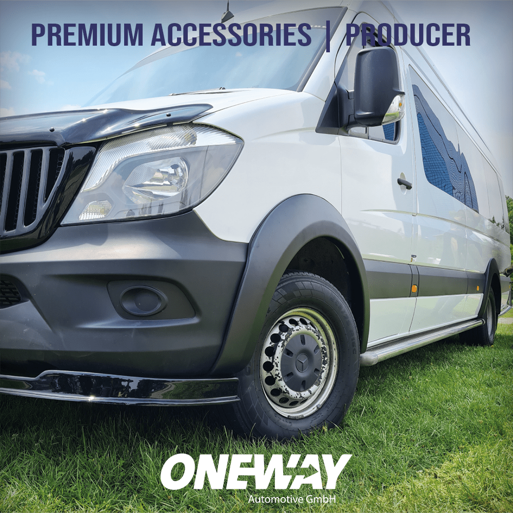 MERCEDES Sprinter W906 Facelift 2014-2018 Jumbo Wheel Arch Trims - ONEWAY Automotive GmbH