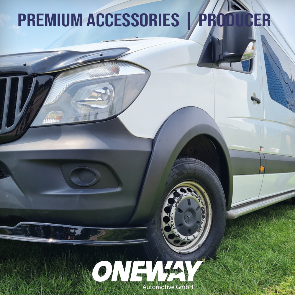 MERCEDES Sprinter W906 Facelift 2014-2018 Jumbo Wheel Arch Trims - ONEWAY Automotive GmbH