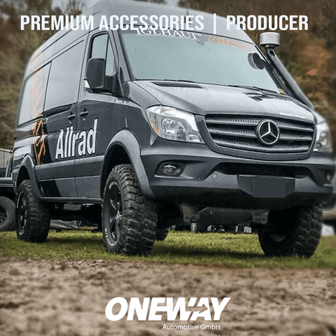 MERCEDES Sprinter W906 Facelift 2014-2018 Jumbo Wheel Arch Trims - ONEWAY Automotive GmbH