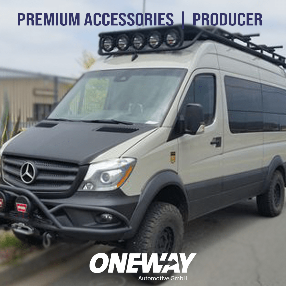 MERCEDES Sprinter W906 Facelift 2014-2018 Jumbo Wheel Arch Trims - ONEWAY Automotive GmbH